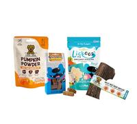 True Dog Split Antler Treat Bundle - Medium Antler | Natural Treats & Supplements for Dogs, Pumpkin Powder, Red Deer Antler, Dog Biscuits, Enrichment Spread for Dogs