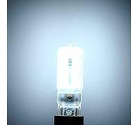 True Face 5 Pack G9 LED Dimmable Capsule Bulbs, 5W/8W Halogen Replacement Lights, AC 220-240V Cool White 5WM