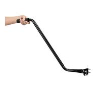 True Face Bike Handle Kids Parent Bicycle Handles Push Bar Pole Metal With Control Grip Nut Bolts Child Practical Training Safety Balance Trainer Lea