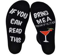 True Face 'If You Can Read This Bring Me a Cosmopolitan' Funny Ankle Socks - Men Swearing socks Socks
