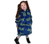 True Face Kids Blanket Hoodie Oversized Girls Ultra Plush Soft Giant Sherpa Hooded Boys Sweatshirt Navy - Raiders