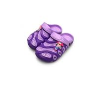 True Face Kids Clogs Closed Toe Non Slip Sandals Boys Girls Purple 26