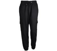 (XL) Ladies Fleece Cargo Trouser Combat Sweatpant