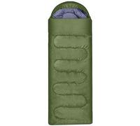True Face Lightweight Camping Sleeping Bag Portable Rectangular Sleep Bag for Outdoor, Hiking, Travel & Backpacking Khaki