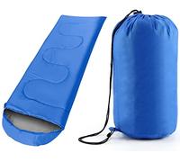 True Face Lightweight Camping Sleeping Bag Portable Rectangular Sleep Bag for Outdoor, Hiking, Travel & Backpacking Royal Blue