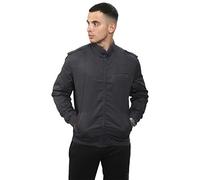 True Face Mens Jacket Zip Up Summer Lightweight Casual Ribbed Cuff Full Zipper Long Sleeve Outerwear