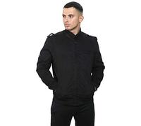 True Face Mens Jacket Zip Up Summer Lightweight Casual Ribbed Cuff Full Zipper Long Sleeve Outerwear