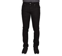 True Face Mens Jeans Slim Fit Stretch Trousers Denim Pants Cotton Bottoms Zip Fly 5 Pockets Western Casual Wear TrueFace 022 Black 40 R