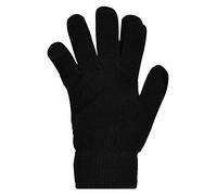 True Face Mens Womens Gloves Adults Magic Mittens Stretch Winter Warm Soft Regular Fit (2 Pack Black - RS223, One Size)