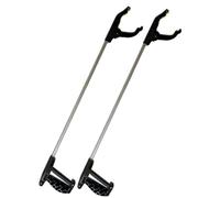 True Face Picker Grabber Tools | Grabber Stick, Grabber Reacher Tool | Trash Picker Upper Grabber | Grabber Stick | Reacher Grabber Pickup Tool | Garden Nabber | Arm Extension | 2 Pack