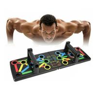True Face Push Up Board Foldable 14 in 1 Press Up Boards equipment Fitness Gym Muscle Strength perfect push up, Portable Exercise Equipment for Men W