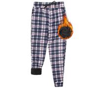 True Face Women’s Sweatpants Joggers Thermal Flannel Stretchable Fabric Winter Sherpa-Lined with Pockets Elasticated Drawstring Waist, Cozy Fleece Lined Casual Bottoms for Outdoor