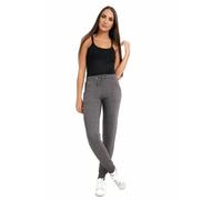True Face Womens Trousers Regular Fit Sweatpants Bottoms Fleece Skinny Joggers Jogging Ladies Gym Lounge Fleece Pants Charcoal L