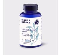 Higher Nature - Icelandic Seaweed Calcium - True Food® Formula - 260mg Natural Source - Clinically Proven Calcium Supplement - Supports Bones, Teeth & Digestive Enzyme Function - 60 Capsules