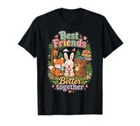 True Friends Forever Animal Design T-Shirt