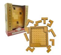True Genius: Caesar's Calendar - One-A-Day Puzzle Calendar, Wooden Brain Teaser Puzzle