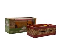 Project Genius Emperor's Chest Gift Box Puzzle Brain Teaser Box That Holds Gift Cards, Money, Artfully Crafted Wooden Puzzle