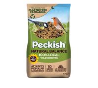 True Gifts 1.7Kg Natural Balance Wild Bird Seed Mix - 10 Seed Blend With Sunflower Seeds, 100% Natural Bird Food