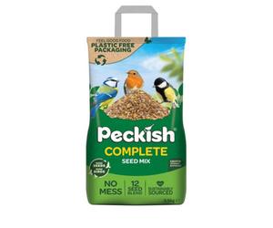 True Gifts 3.5Kg Husk-Free, 100% Edible Complete Bird Seed Mix - Packed With 12 Nutritious Seeds To Attract A Variety Of Birds
