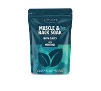 True Gifts 450G Elysium Spa Epsom Salts - Muscle & Back Soak Bath Salts With Menthol - Natural Magnesium Sulphate For Relaxing Muscle Aches