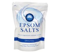 True Gifts 450G, Epsom Salts Original, Pure Magnesium Sulphate Crystals, Muscle Relaxation, Bath Soak & Garden Use, Relieves Aches & Pains,