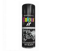 True Gifts Supergift.com 2X Jet Black Gloss All Purpose 250Ml Quick Drying Spray, Fast Dry And Excellent Coverage For Metal, Wood, Plastic