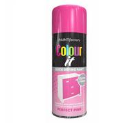 True Gifts Supergift.com 2X Pink Gloss All Purpose 250Ml Quick Drying Spray, Fast Dry And Excellent Coverage For Metal, Wood, Plastic And