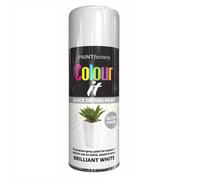 True Gifts Supergift.com 3X White Gloss All Purpose 400Ml Quick Drying Spray, Fast Dry And Excellent Coverage For Metal, Wood, Plastic And