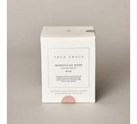 True Grace Moroccan Rose Classic Candle-Floral Luxury Scent, Natural Wax, 40hr Burn (190g)