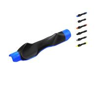 True Grip Trainer 2.0, Golf Grip Trainer, Right Hand Golf Training Aid With Design,Corrects Golf Grip Posture And Improves Swing Accuracy (Blue)