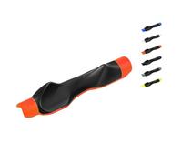 True Grip Trainer 2.0, Golf Grip Trainer, Right Hand Golf Training Aid With Design,Corrects Golf Grip Posture And Improves Swing Accuracy (Red)