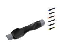 True Grip Trainer 2.0, Golf Grip Trainer, Right Hand Golf Training Aid With Design,Corrects Golf Grip Posture And Improves Swing Accuracy (Grey)