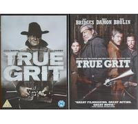 TRUE GRIT 1-2 COMPLETE COLLECTION / 1. JOHN WAYNE OSCAR WINNING PERFORMANCE / 2. TRUE GRIT 2010 REMAKE) = ULTIMATE 2x DVD UK SET