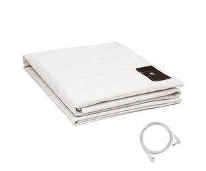 True Grounding Bedsheet: Experience Grounding While Enjoy Sleep(White,L)