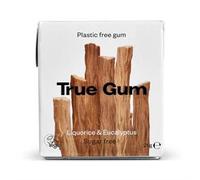 True Gum Vegan and Sugar Free Chewing Gum - Liquorice & Eucalyptus 21g