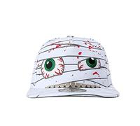 True Heads Halloween Party Mummy Zombie White Fancy Dress Costume Snapback Baseball Cap