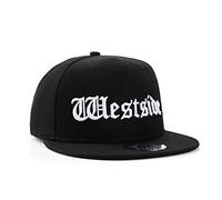 True Heads Westside Black Snapback Baseball Cap West Coast Adjustable Hat