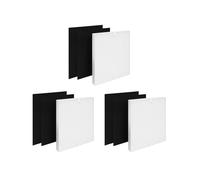 True HEPA Filter Replacement Compatible with Coway Mighty Air AP-1512HH Airmega 200M Air Purifier AP-1518, 3 Sets