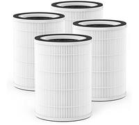 True HEPA Kilo Replacement Filter Compatible with Afloia KILO, KILOPRO, MIRO, MIRO PRO and MORENTO KILO Air purifier,True HEPA 13 Filter,360° 3-Stage Filtration,4-Pack