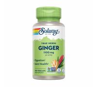 True Herbs Ginger Root 100 Veg Caps 550 Mg by Solaray