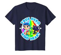 True Hero Kind Heart T-Shirt, Youth, Navy Blue, 4T