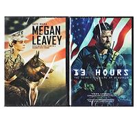 True Heroic Stories Of Marines: 13 Hours & Megan Leavey Double Feature 2-DVD Movie War Bundle