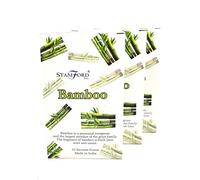 True Holistics Stamford Premium Incense Cones - 3 packs - Choice of Fragrances (Bamboo)
