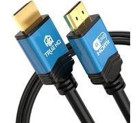 True HQ 4K Long HDMI Cable 5M HDMI Lead | Designed in the UK | Ultra High Speed 18Gbps HDMI 2.0 Cord Ethernet | 4K@60Hz Ultra HD UHD 2160p HD ARC 3D | Compatible with PS5 Xbox CCTV SKY Projector