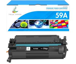 TRUE IMAGE CF259A Toner Cartridge Compatible with HP 59A Laserjet Pro M404dn M404dw MFP M428fdw M428dw M428fdn M404n M304n M304dn M406 M430 M428 M404 M304 59X CF259X (Black, Pack of 1)