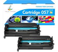 TRUE IMAGE Compatible Toner Cartridge Replacement for Canon 057 057H CRG-057 Work with ImageCLASS MF445dw MF448dw LBP226dw LBP227dw LBP228dw MF449dw MF445 Laser Printer Ink (Black, 2-Pack)MF445dw MF448dw LBP226dw LBP227dw LBP228dw MF449dw MF445 Laser Printer Ink