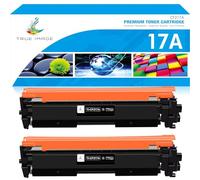 TRUE IMAGE Compatible Toner Cartridge Replacement for HP 17A CF217A Toner LaserJet Pro M102A M102W M130NW M130A M130FN M130FW M102 M130 (Black, 2-Pack)