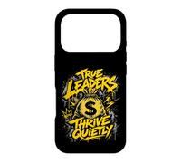 TRUE LEADERS THRIVE QUIETLY Money Bag Case for iPhone 17 Pro