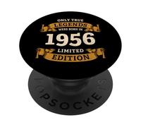 True Legends Were Born in 1956 Vintage 70th birthday Design PopSockets Adhesive PopGrip