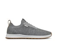 TRUE Linkswear All Day Knit II Breathable Men's Golf Shoes, Lightweight Comfort On and Off The Course, G.o.a.t. Grey, 12